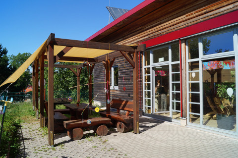 Kita BiLLY von außen: Restaurantbereich