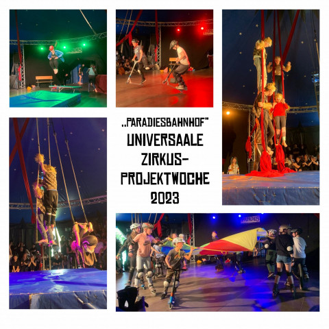 Imagebild Zirkusprojektwoche "Paradiesbahnhof"