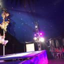 Zirkusvorstellung der Palestinian Circus School
