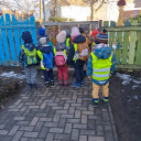Elternchancen_Besuch der Schwabenhaus-Kinder an der Trießenitzschule