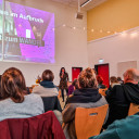 Margret Rasfeld zu Besuch in der UniverSaale