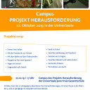 univerSaale-einladung zum campus herausforderung