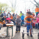 Festwoche_ Tag der offenen Tür_ Besuch aus der Billingualen Kita BiLLY
