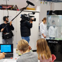 MDR-Filmdreh am 16.11.2017 in der Projektzeit "Erdöl"