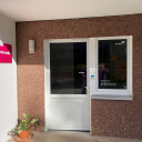 Neue Beschilderung der Frühförderstelle