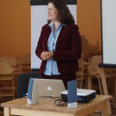 Prof. Dr. Solveig Chilla beim Pädagogischen Fachgespräch.