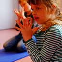 Yogakurs der Bernsteine